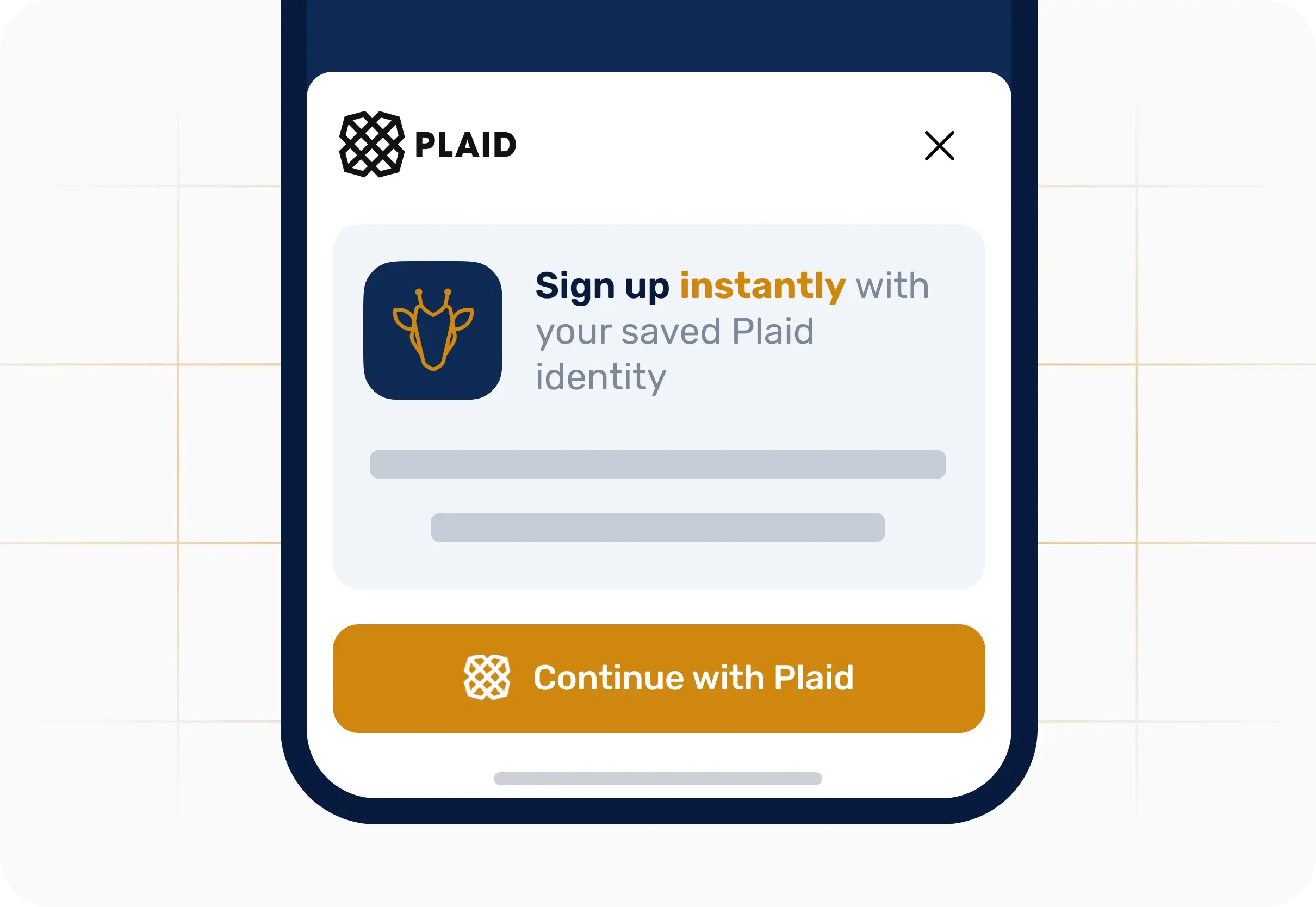 Bank‑level security via